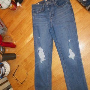 womens levis jeans 724 high rise straight W28 x L28 great condition like new
